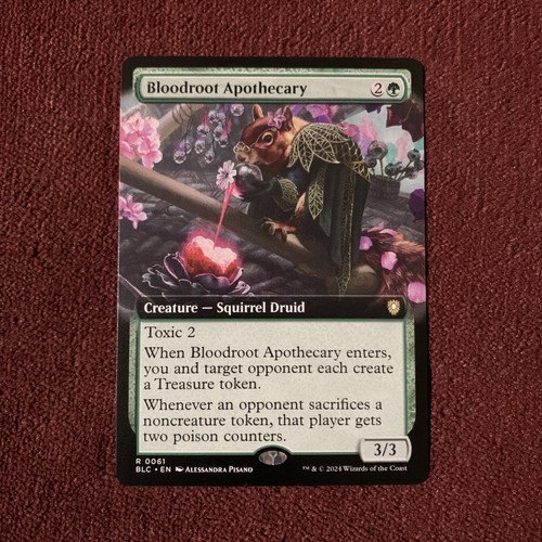 Bloodroot apothecary extended - apothecary, (extended